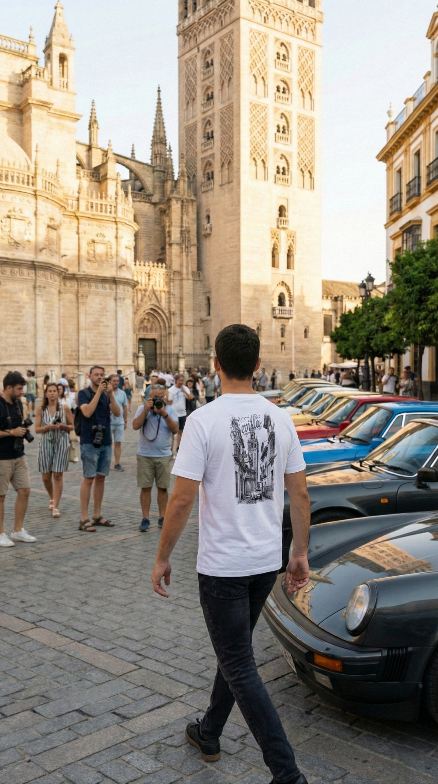 Camiseta 911 Classic Sevilla City - Exhaust x Sevilla