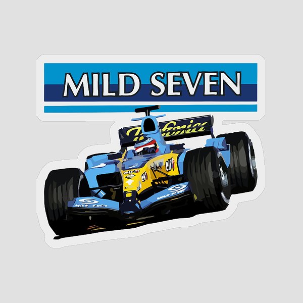 Aufkleber von Fernando Alonso