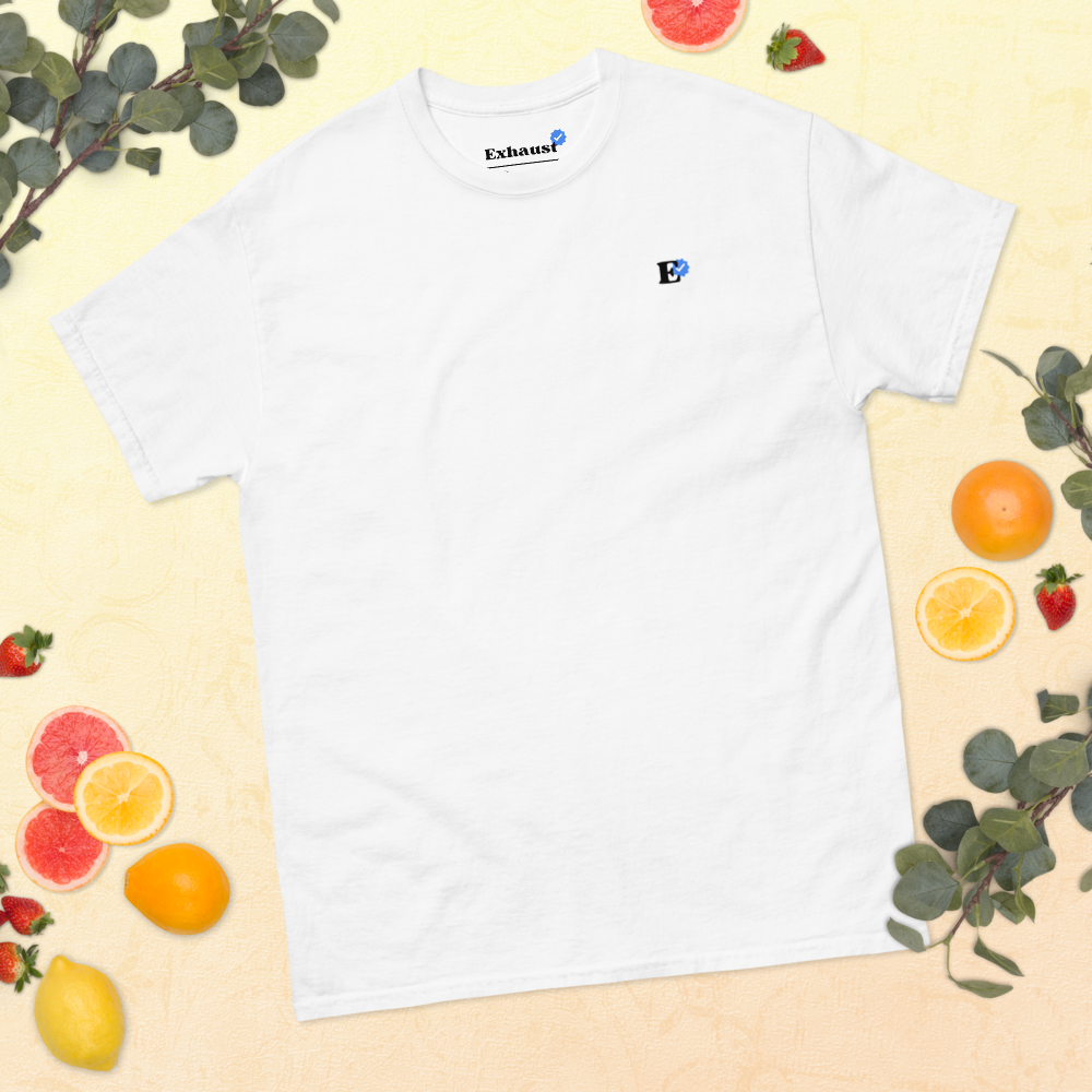 (E)xhaust (WEISS) Klassisches T-Shirt