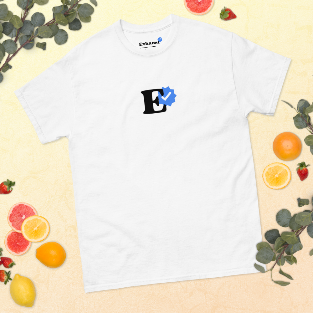 Zentrales (WEISS) klassisches T-Shirt