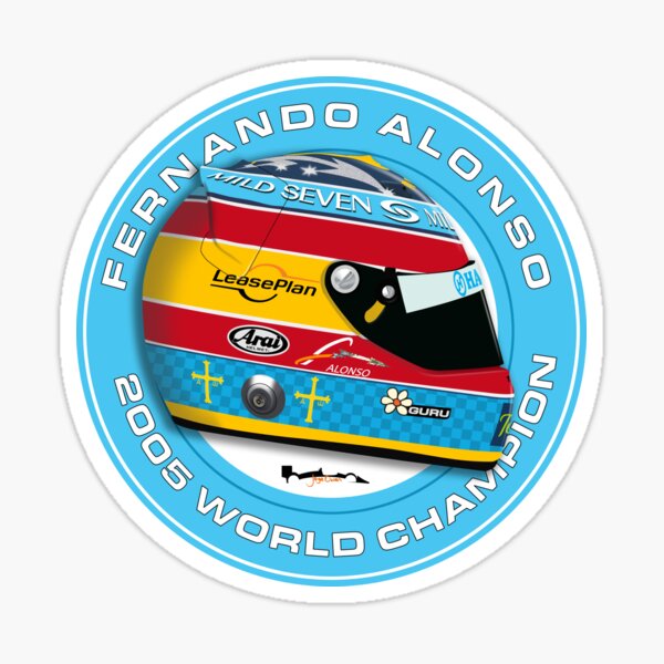 Aufkleber von Fernando Alonso