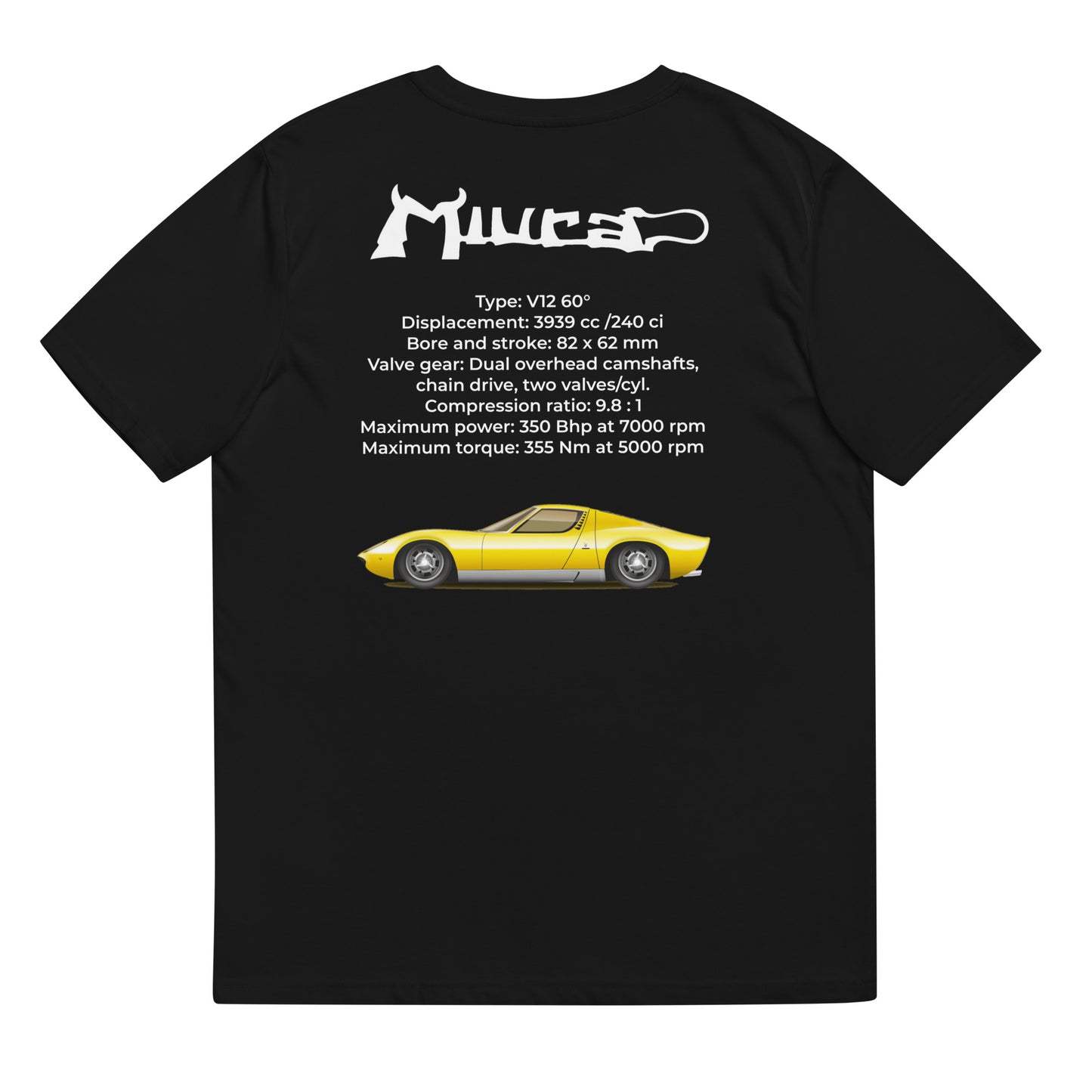 Camiseta Lamborghini Miura