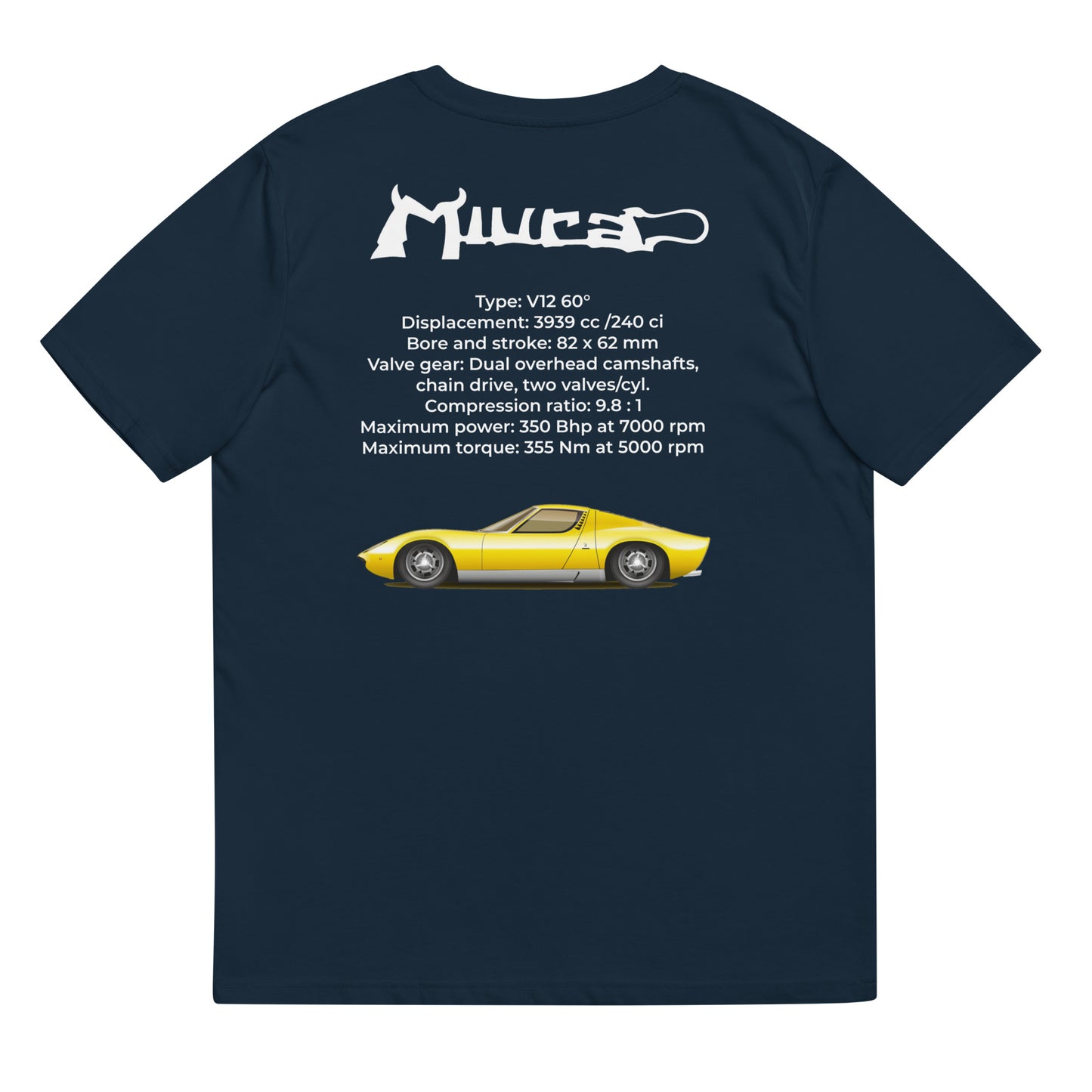Camiseta Lamborghini Miura