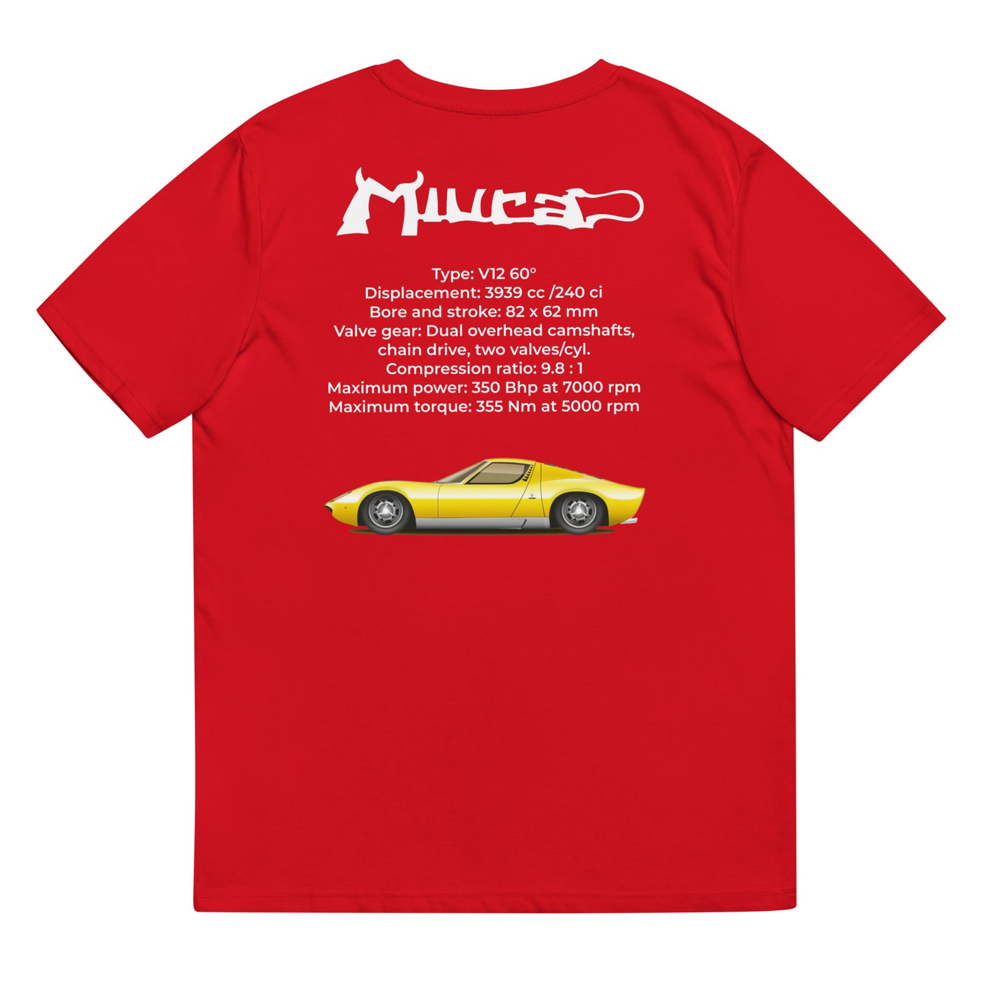 Camiseta Lamborghini Miura