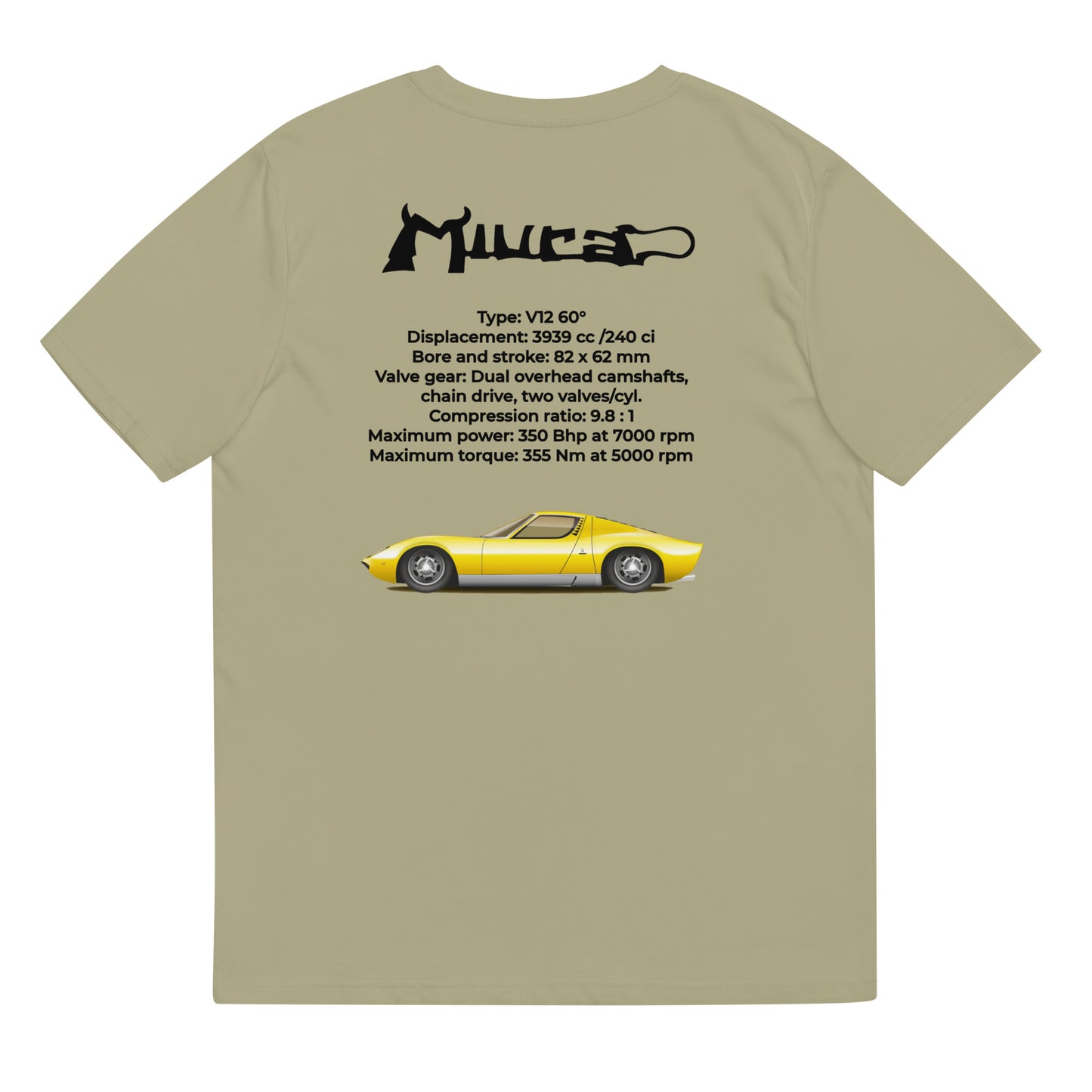 Lamborghini Miura T-shirt