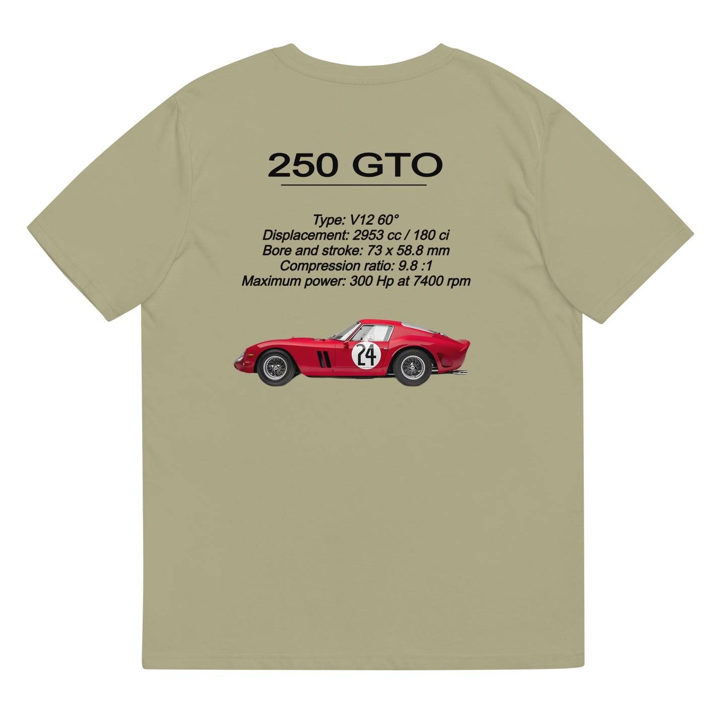 Camiseta Ferrari 250 GTO