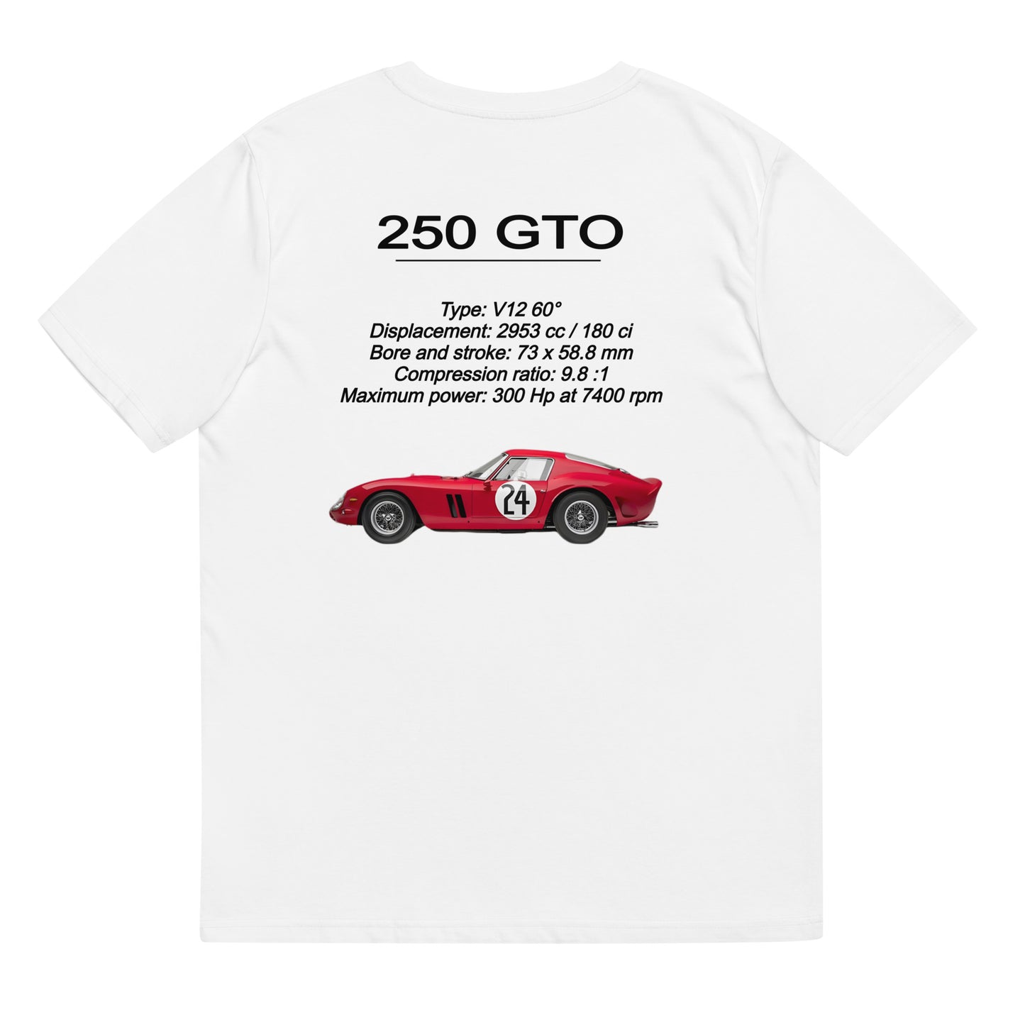 Camiseta Ferrari 250 GTO
