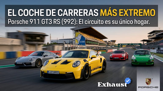 Porsche 911 GT3 RS (992): El coche de carreras con matrícula más extremo jamás fabricado