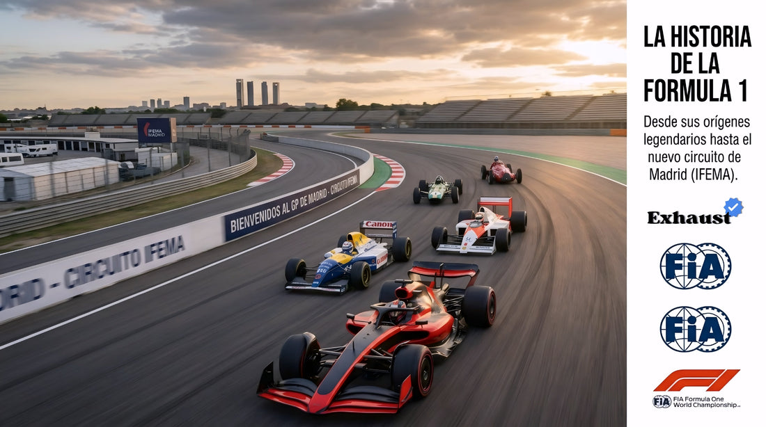 F1: De Silverstone 1950 al nuevo Circuito de Madrid. La historia más grande del motor.