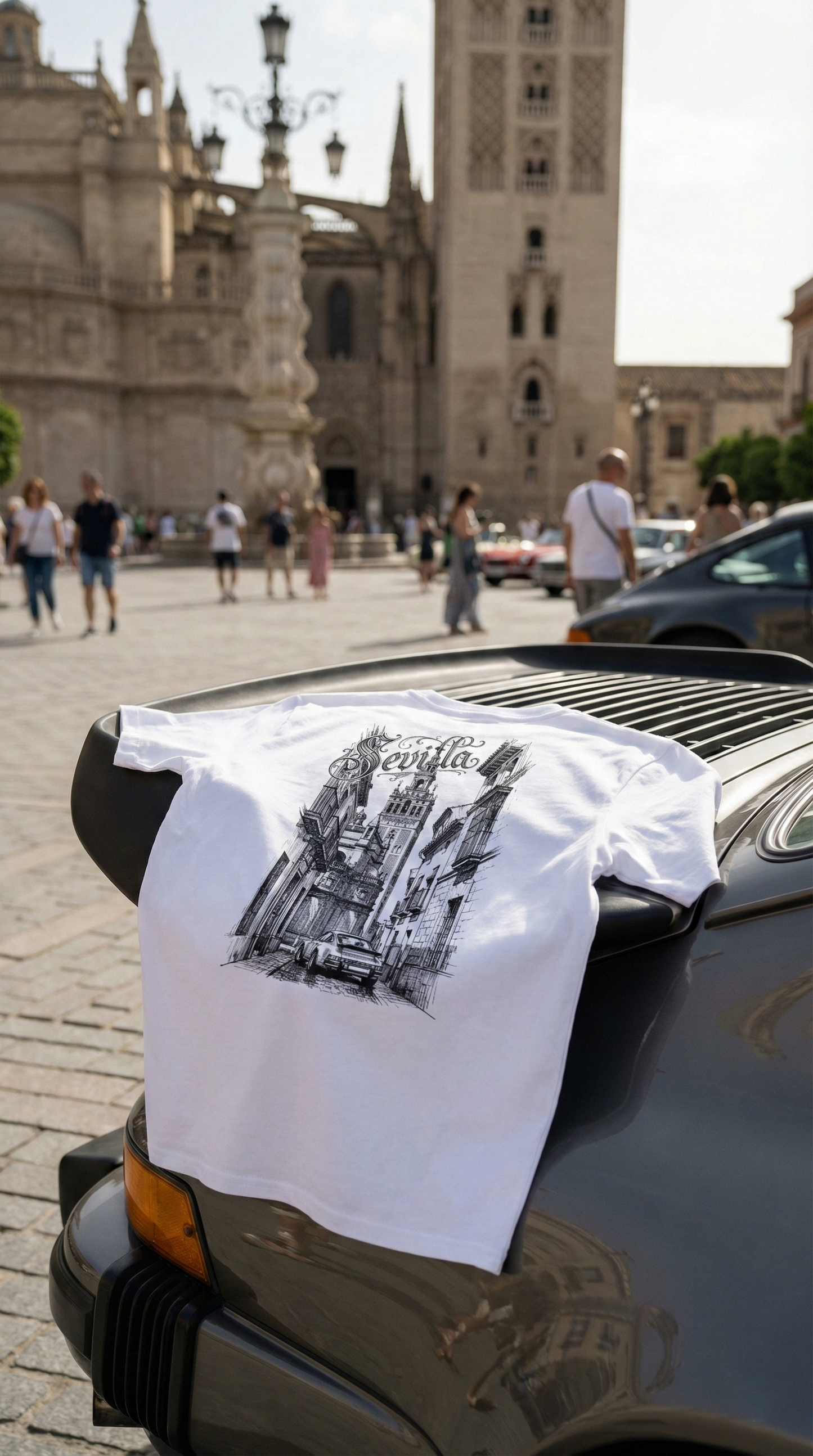 Camiseta 911 Classic Sevilla City - Exhaust x Sevilla