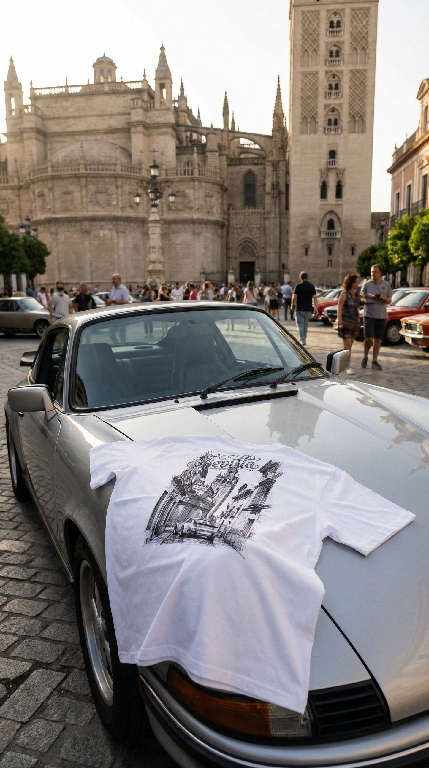 Camiseta 911 Classic Sevilla City - Exhaust x Sevilla