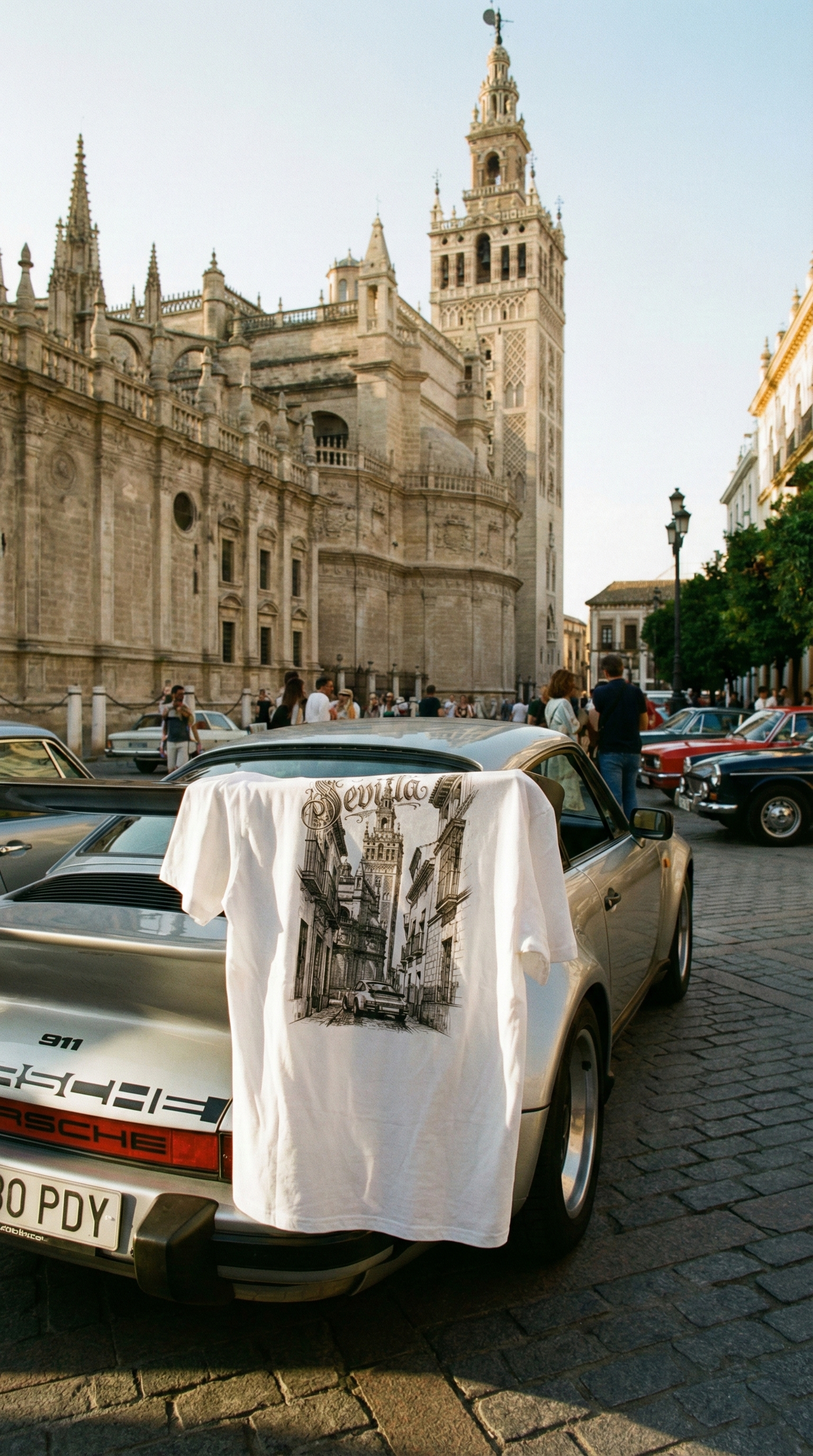 Camiseta 911 Classic Sevilla City - Exhaust x Sevilla