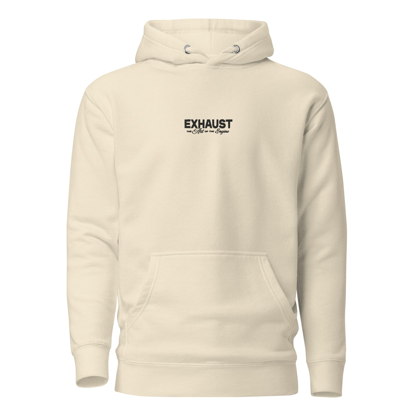 Sudadera ART pastel colors beige bone premium algodón capucha unisex casual