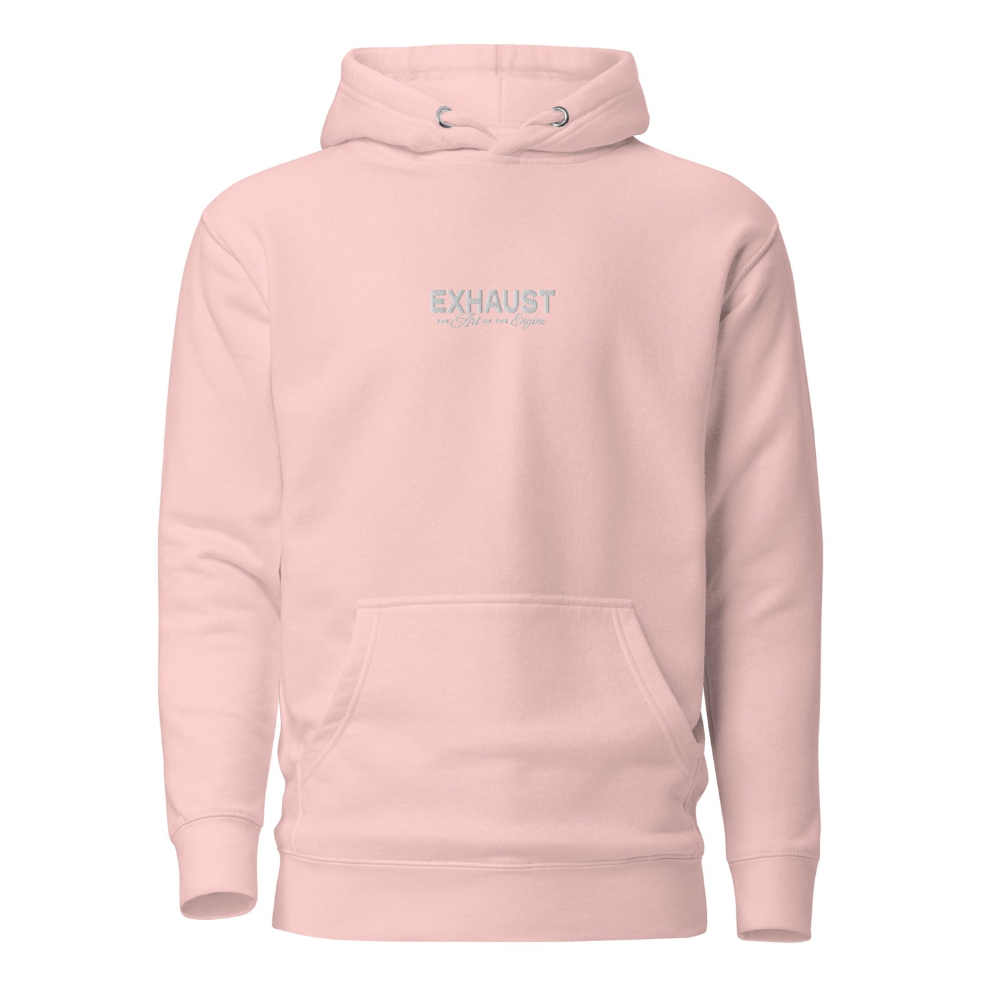 Sudadera ART pastel colors rosa claro light pink premium algodón capucha unisex