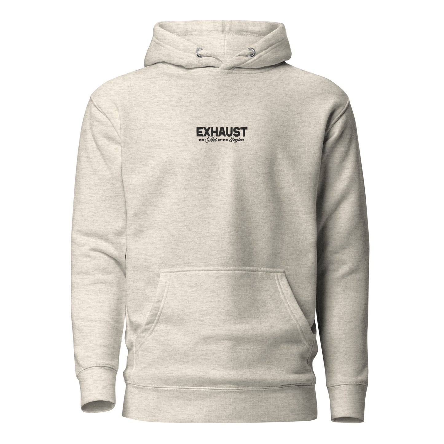 Sudadera ART pastel colors avena oatmeal heather premium algodón capucha streetwear