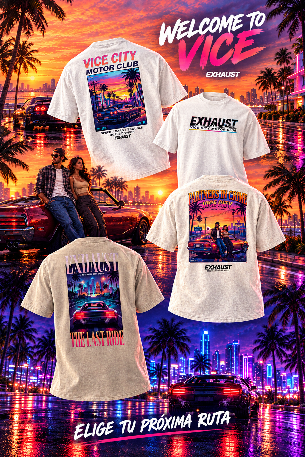 Montaje corregido con las tres camisetas y la vista frontal