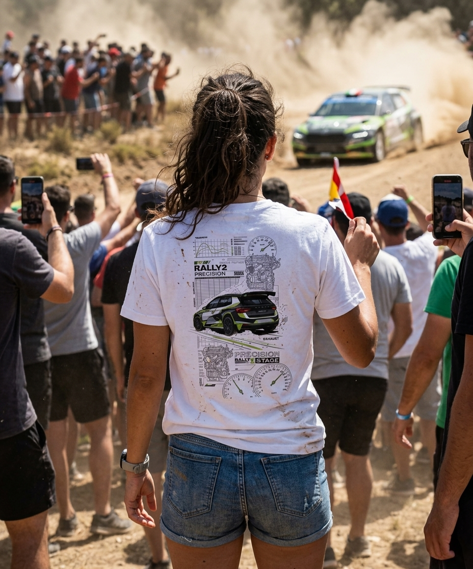 T-Shirt Škoda Fabia RS Rally 2