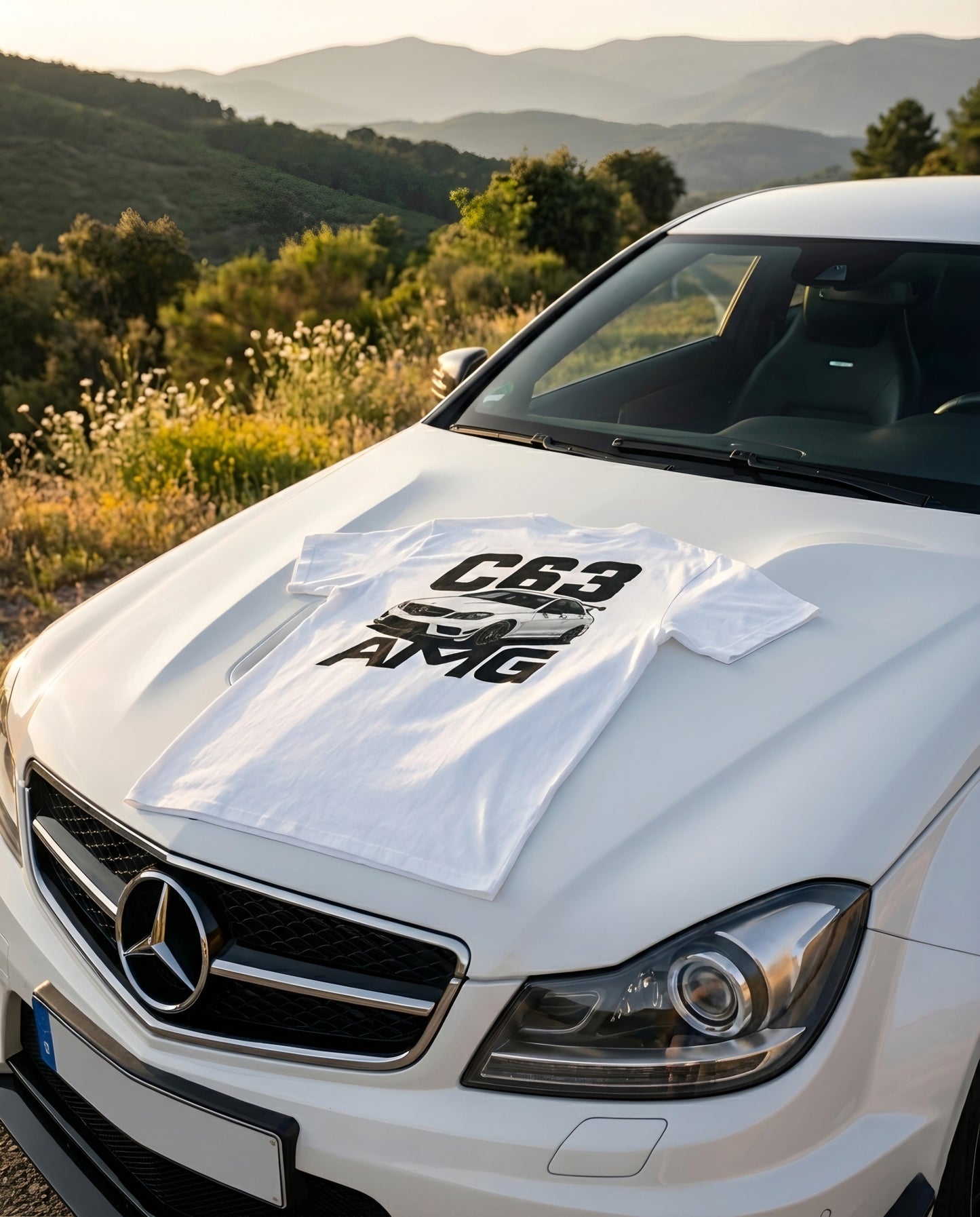Camiseta Mercedes Benz C63 AMG
