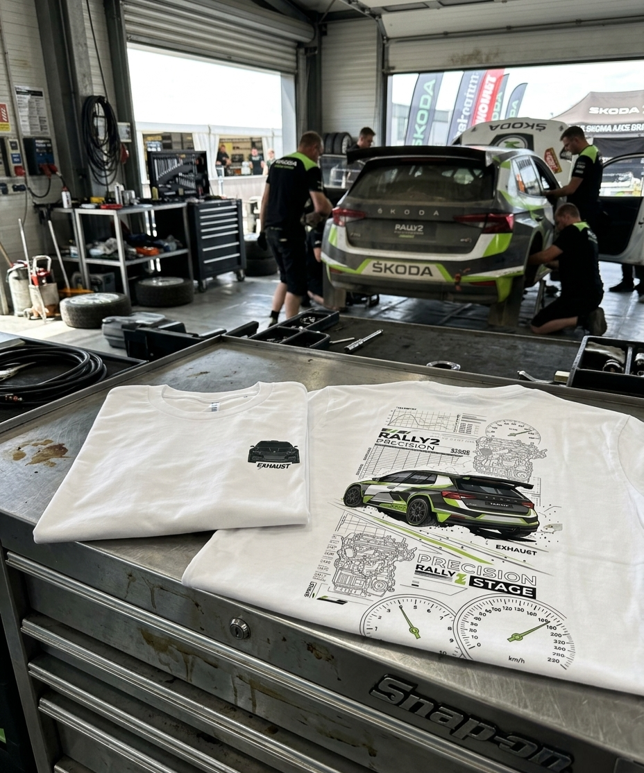 T-Shirt Škoda Fabia RS Rally 2