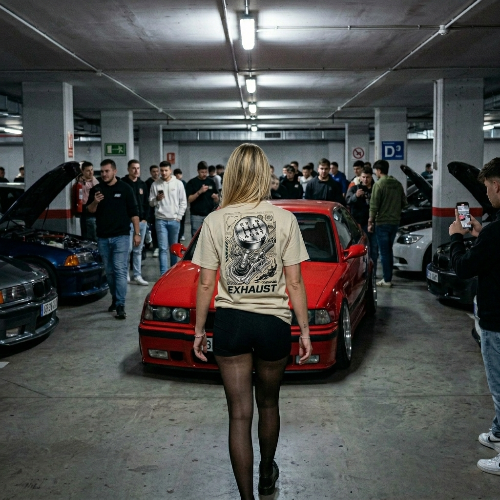 Camiseta Driven. Not Distracted. - Exhaust