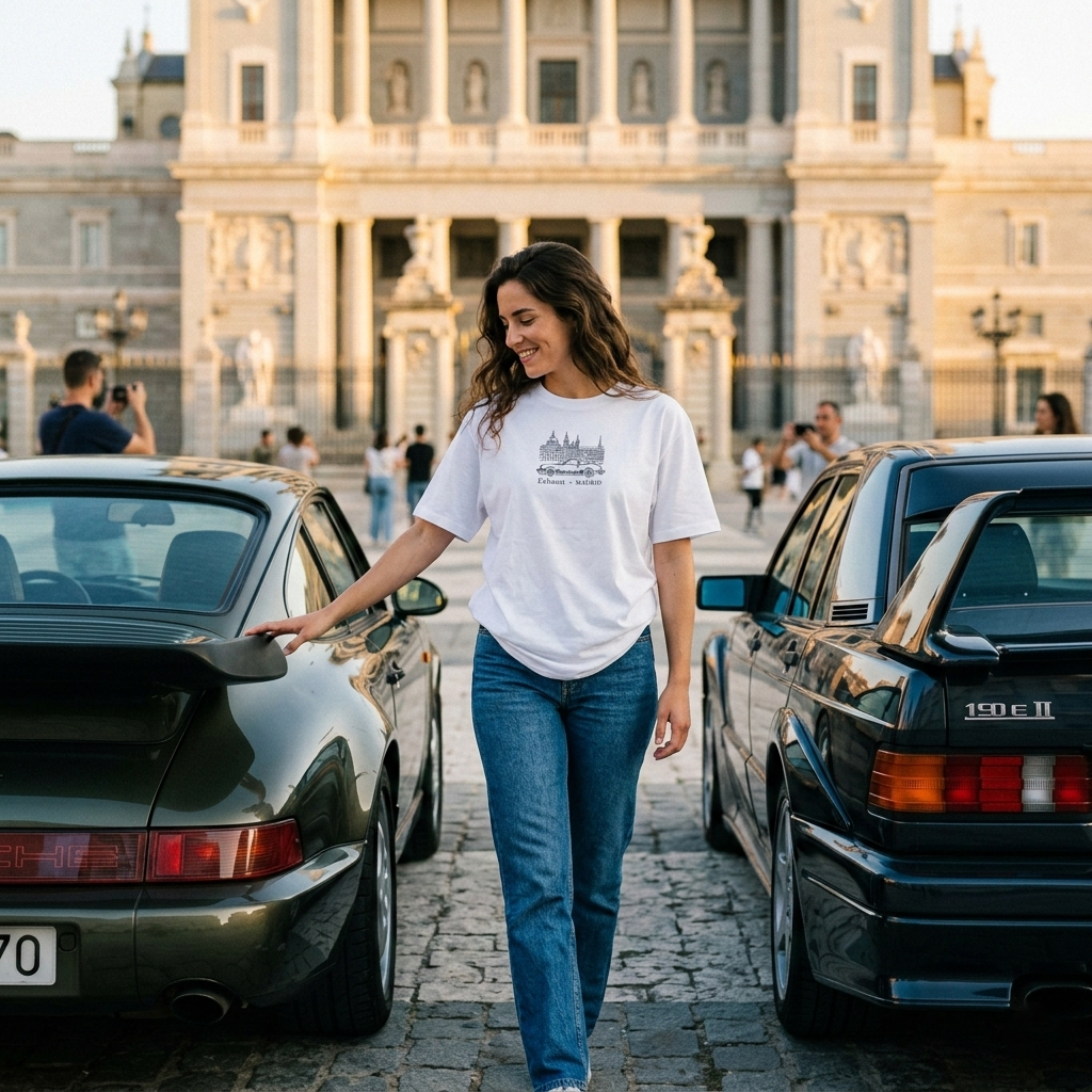 Camiseta 911 Classic Madrid City - Exhaust x Madrid