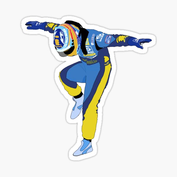 Aufkleber von Fernando Alonso