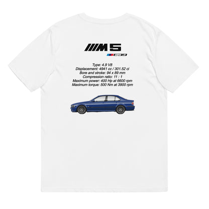 BMW E39 M5 T-Shirt (Blau)