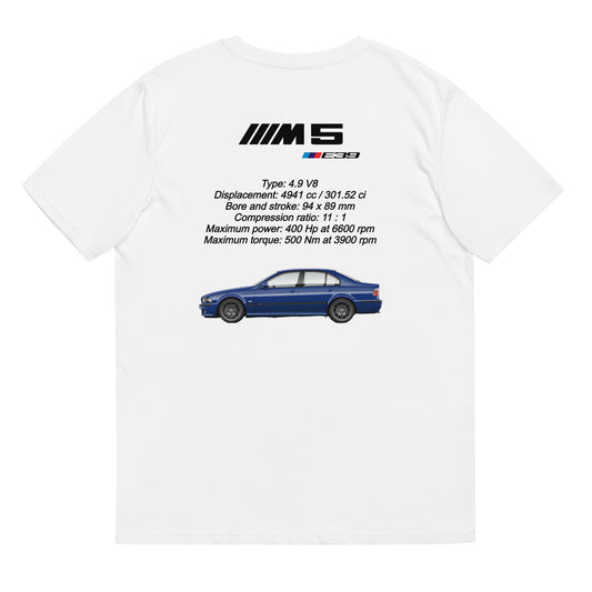 Camiseta BMW E39 M5 (Blau)