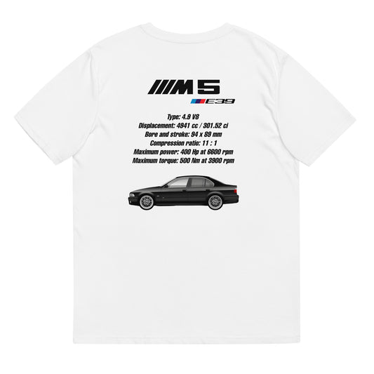 Camiseta BMW E39 M5 (Carbonschwarz)