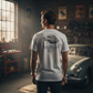 Diseño trasero camiseta Porsche 356 Coupé - Ilustración vintage y frase inspiradora
